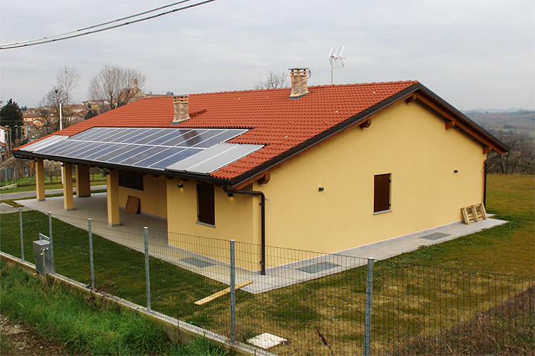 Edificio in bioedilizia